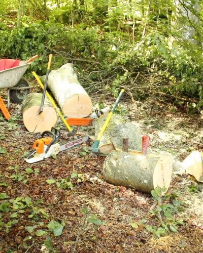Holz machen