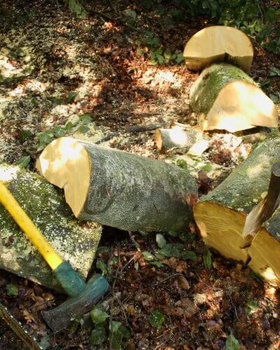 Holz machen