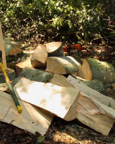Holz machen